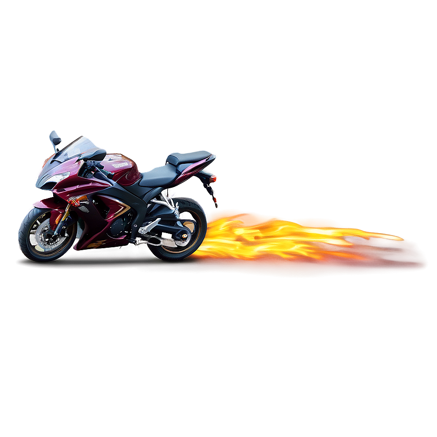 High-speed Motorbike Png 06242024