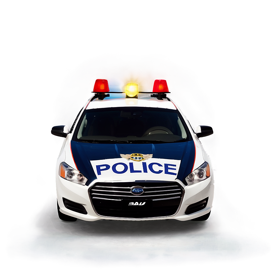 High-speed Police Car Png 60