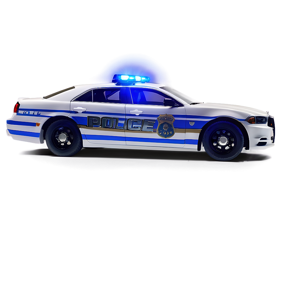 High-speed Police Car Png 83