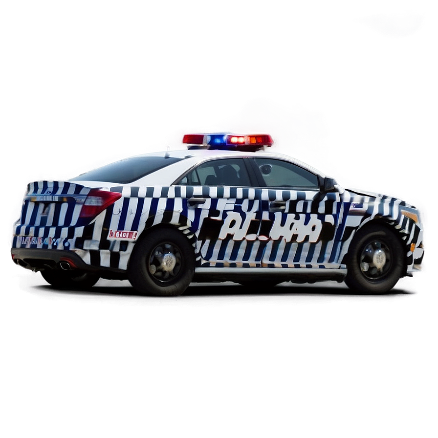 High-speed Police Car Png Dbp