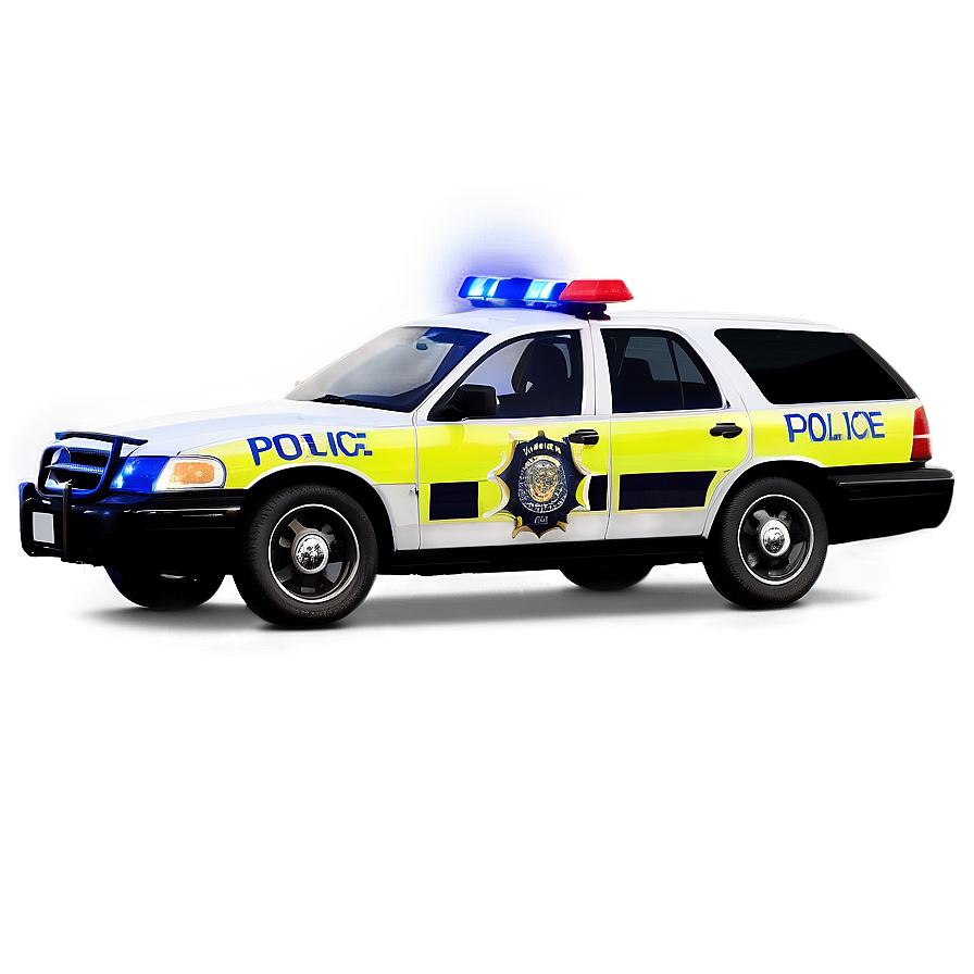 High-speed Police Car Png Ial