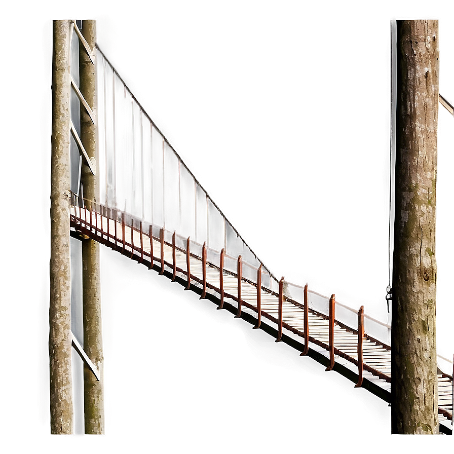 High Suspension Bridge Trail Png 4