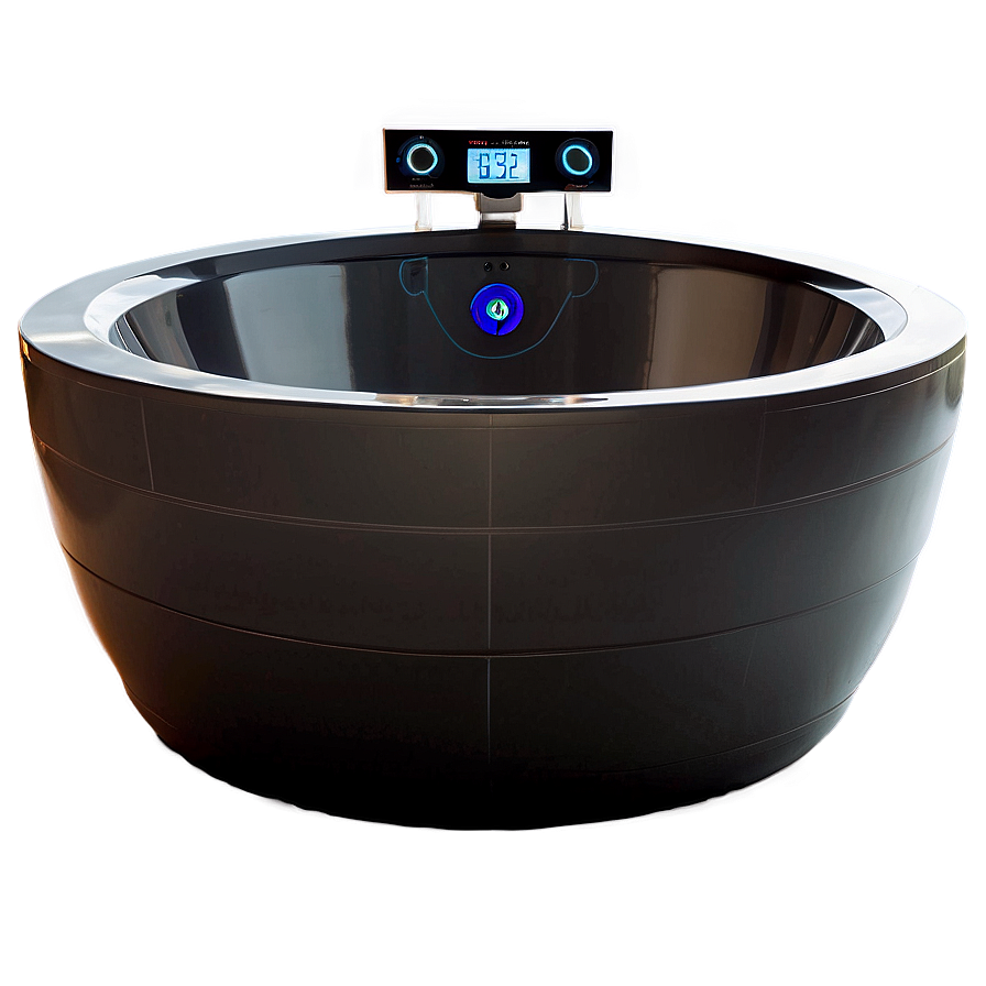 High-tech Smart Bathtub Png 06282024