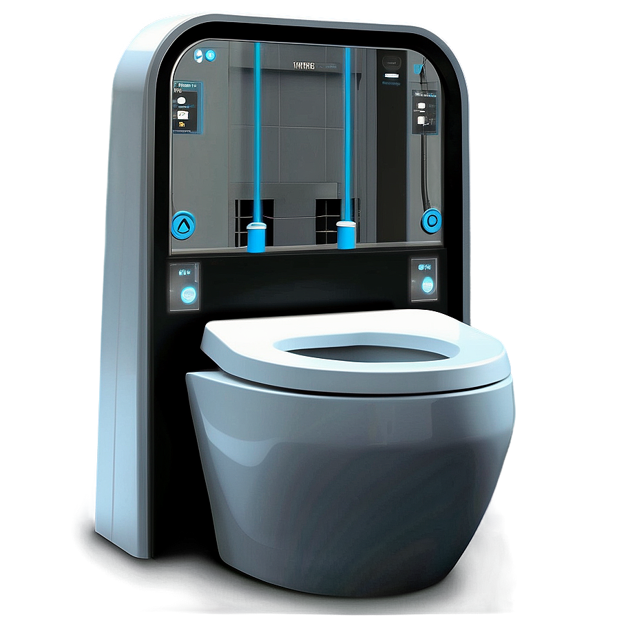 High-tech Smart Toilet Png Srn