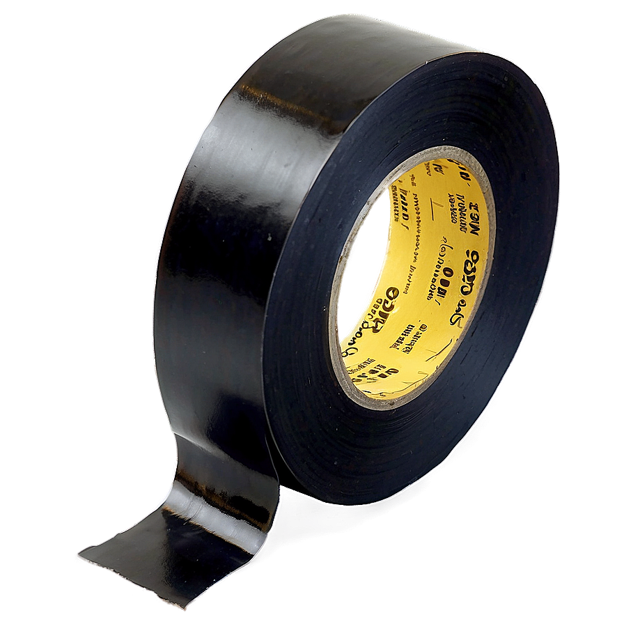 High Temperature Black Tape Png 06272024