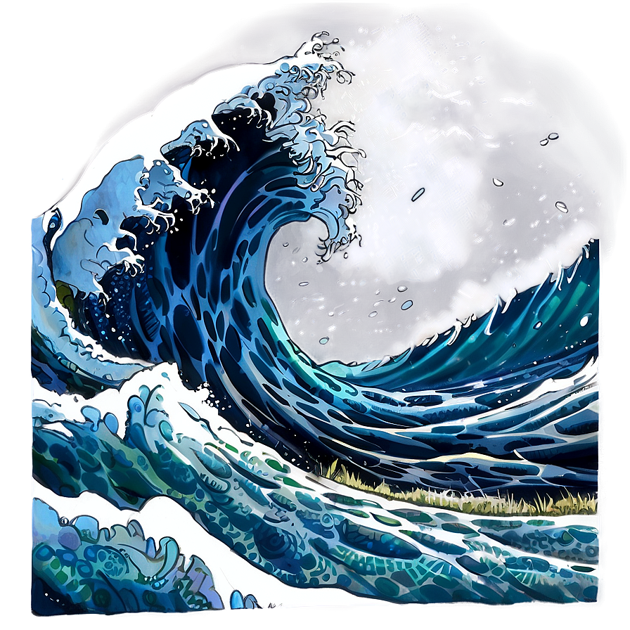 High Tidal Wave Png Djq