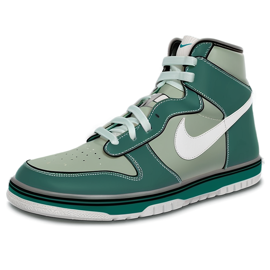 High Top Nike Sneakers Png Pen57