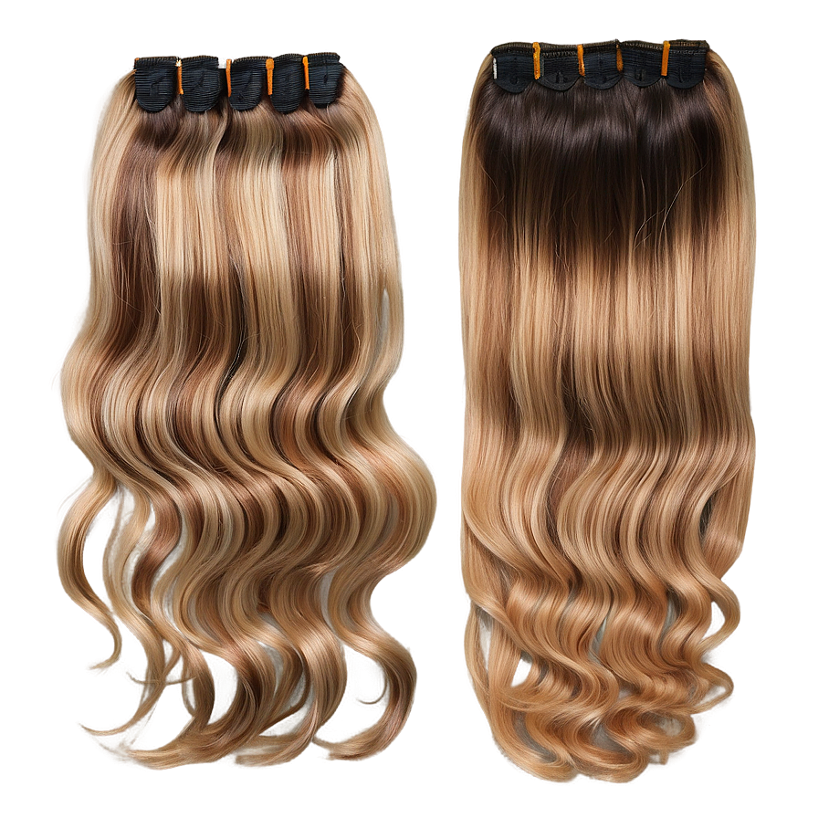 Highlighted Hair Bundles Png 06122024