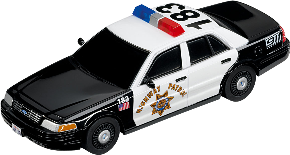 Highway Patrol Police Car Model