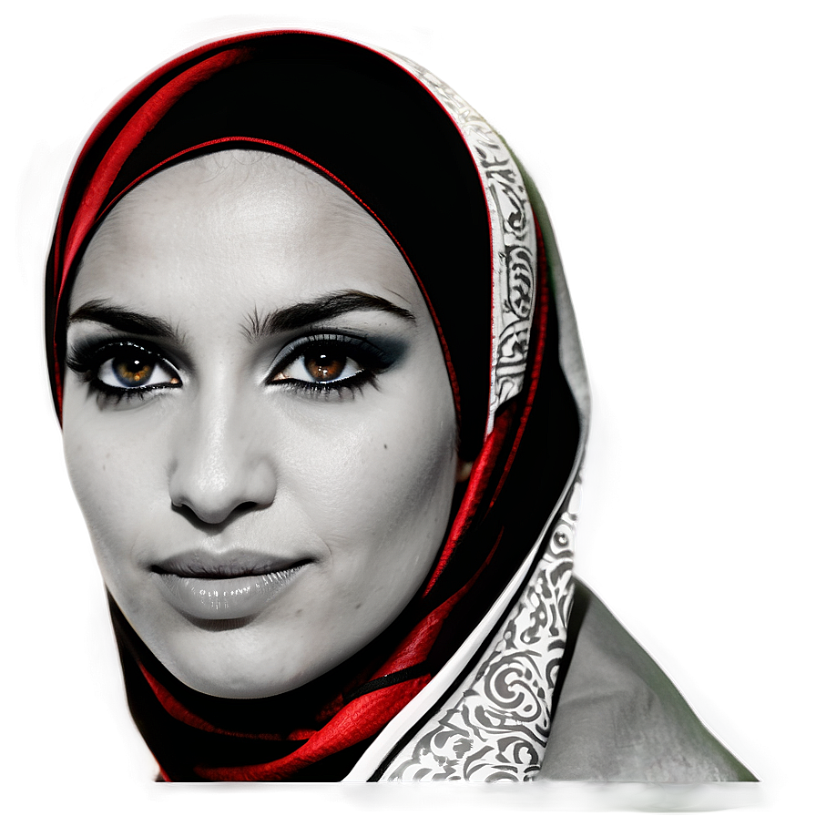 Hijab And Makeup Combinations Png Cfe88