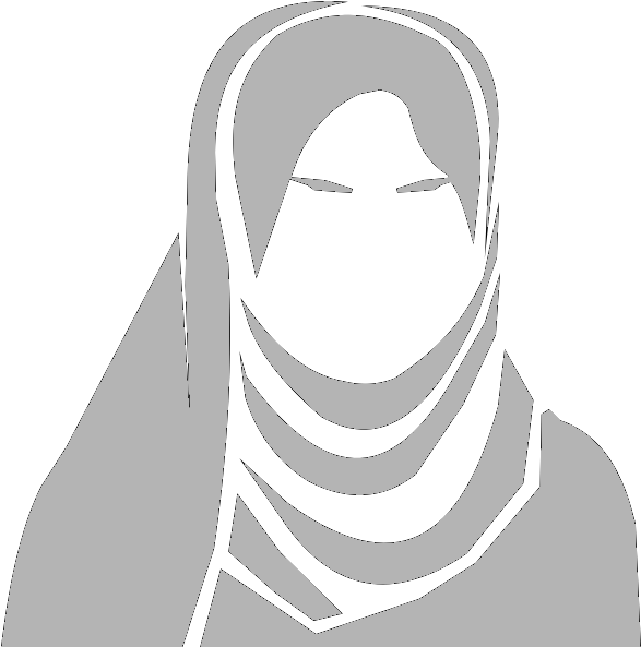 Hijab Outlined Graphic