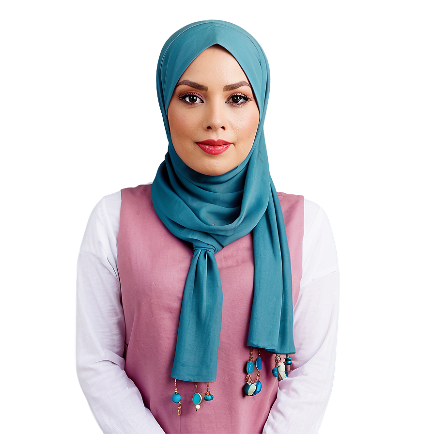 Hijab With Accessories Png 06252024