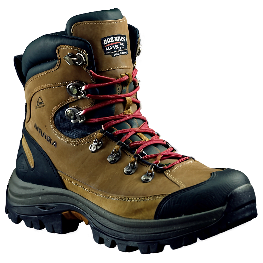 Hiking Boot With Heel Stabilizer Png 74