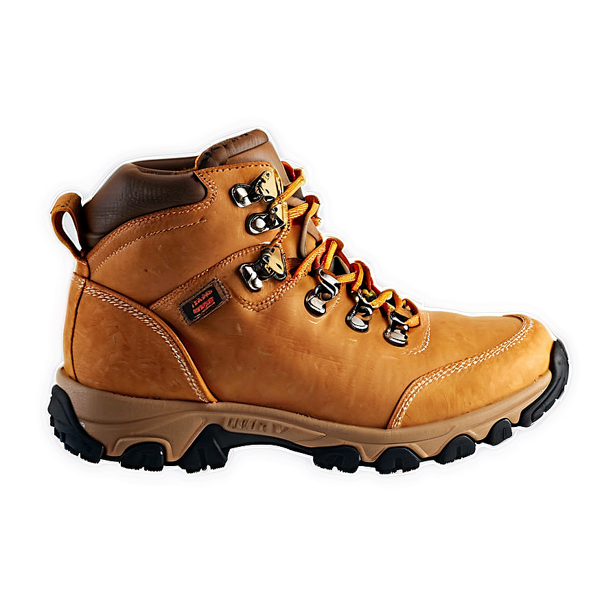 Hiking Boot With Lace-up Design Png 06282024