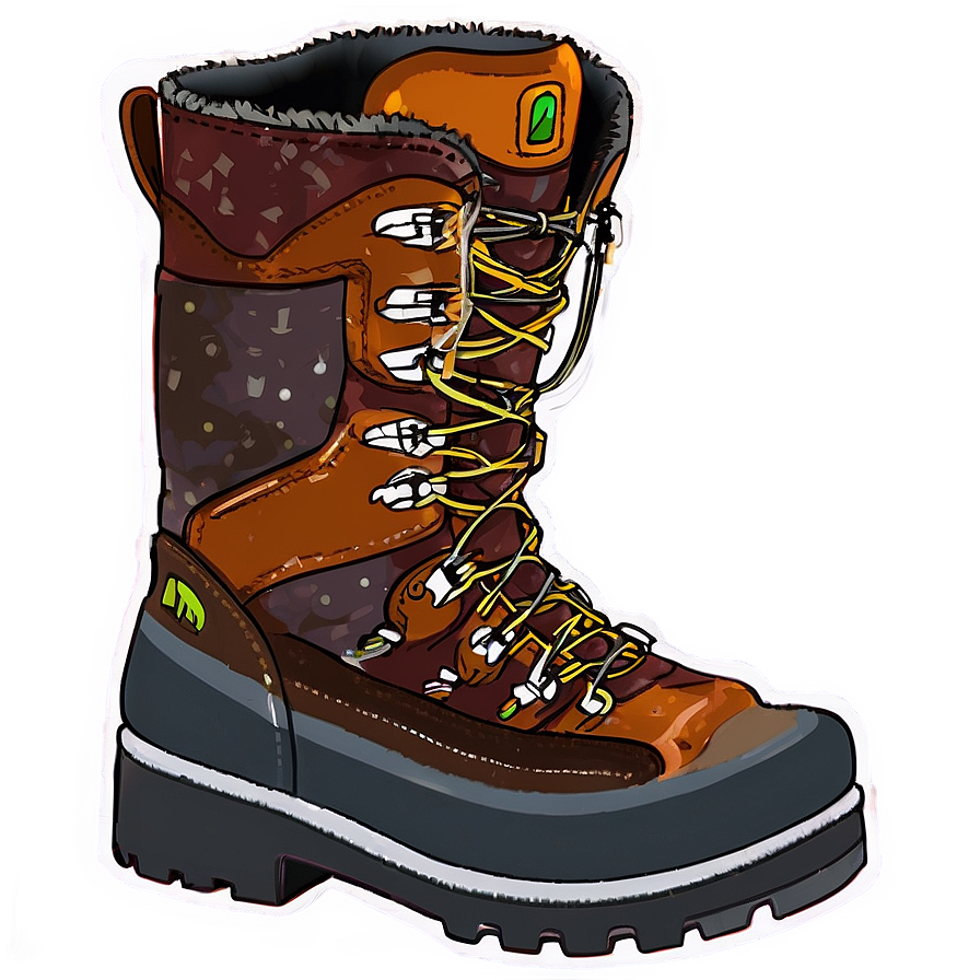 Hiking Boot With Reflective Details Png Ykq46