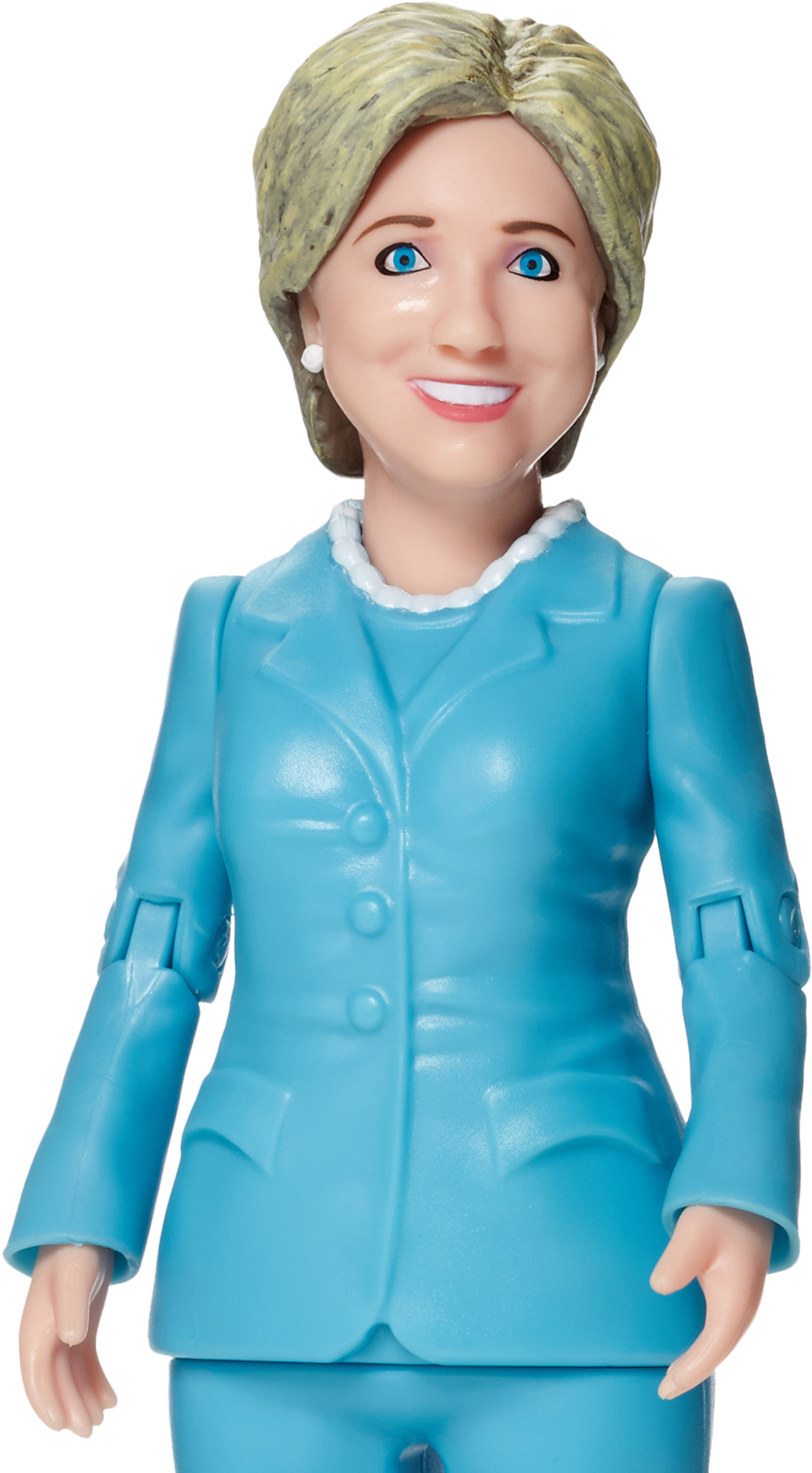 Hillary Clinton Figurine Blue Suit