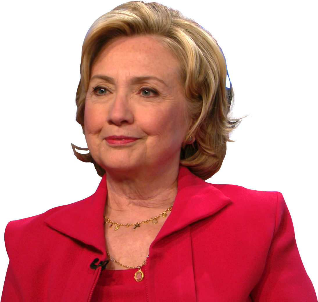 Hillary Clintonin Red Blazer