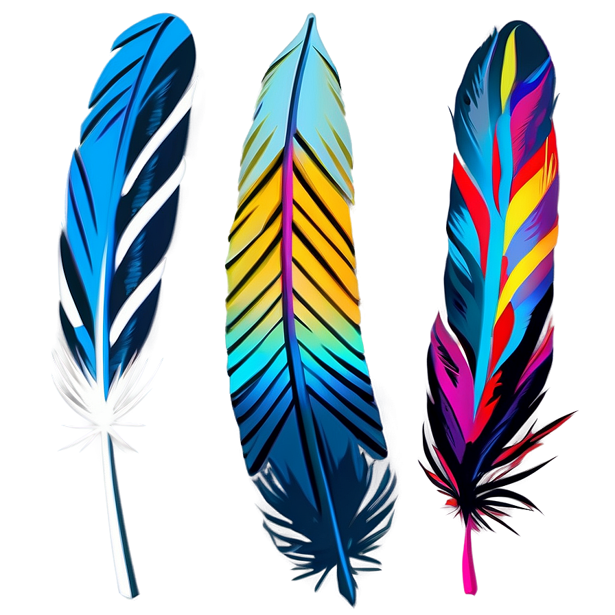 Hippie Boho Feathers Png 06202024