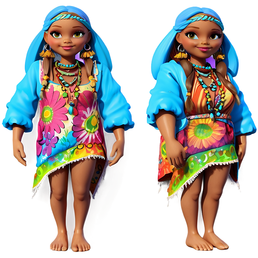 Hippie Festival Outfit Png 64