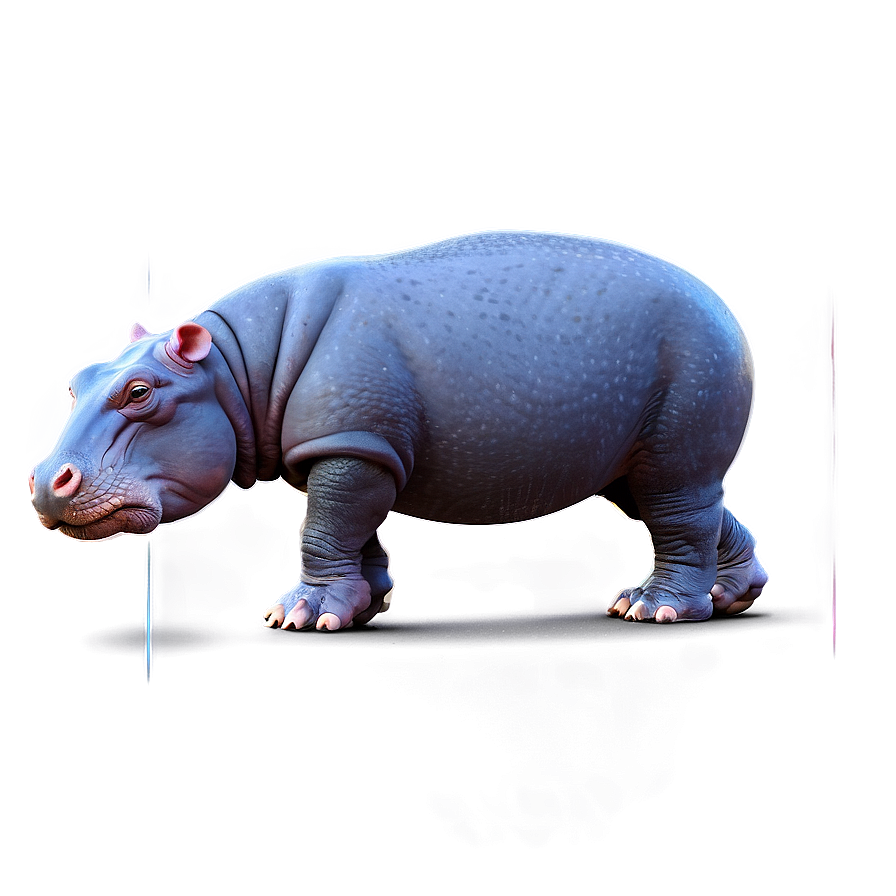 Hippo Outline Png 05242024