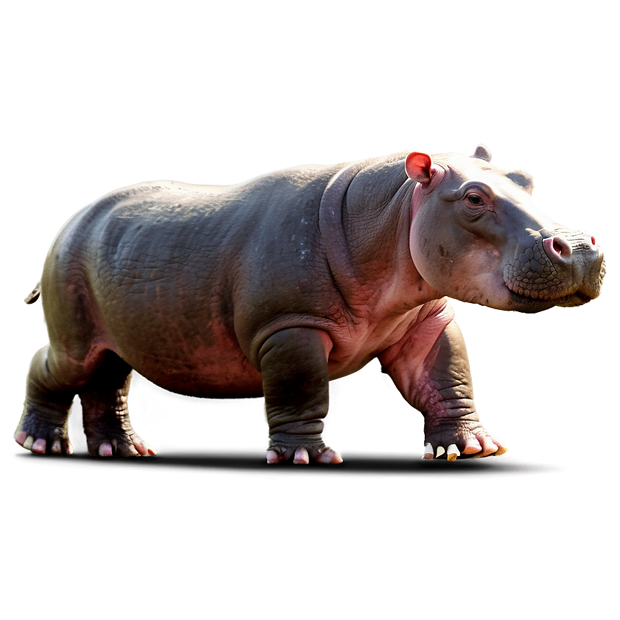 Hippo Walking Png Jyj65