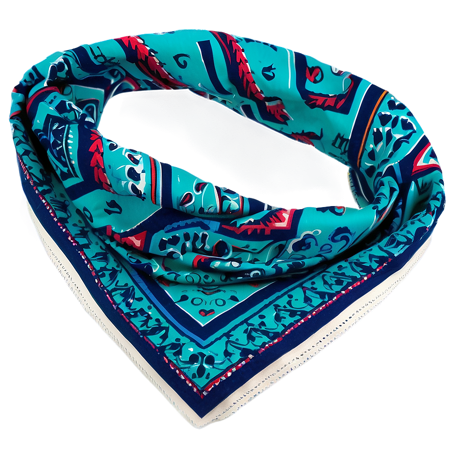 Hipster Bandana Pattern Png 05242024