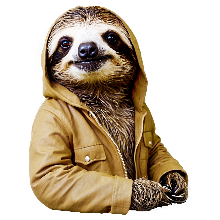 Hipster Sloth Png 86