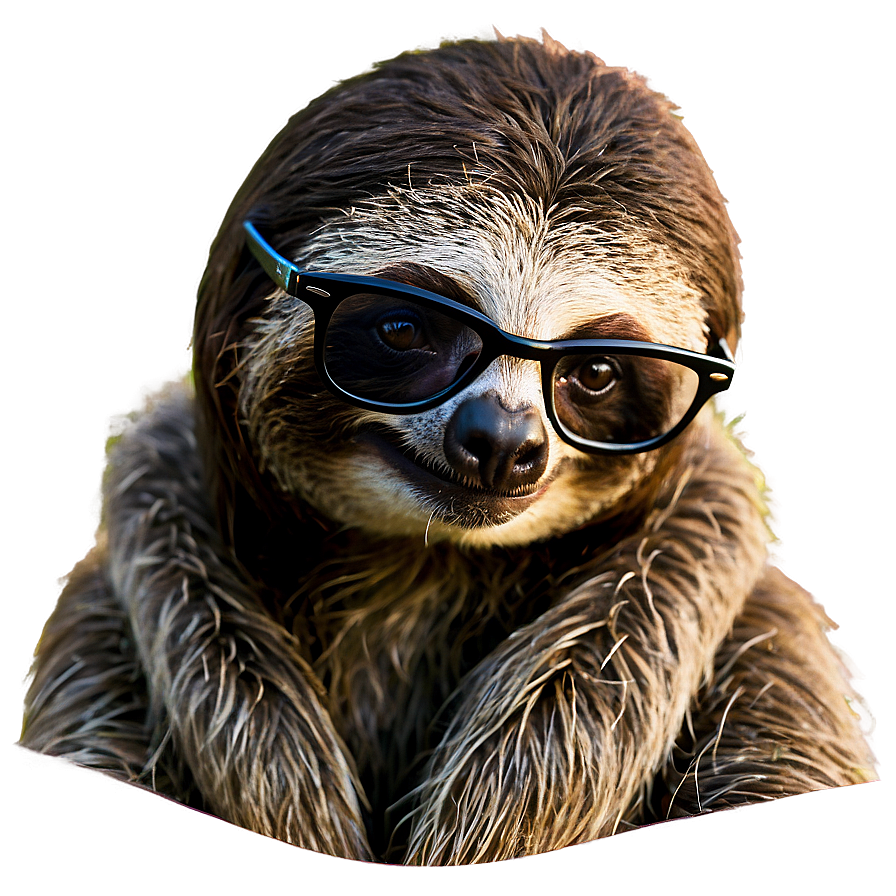 Hipster Sloth Png Ymw66