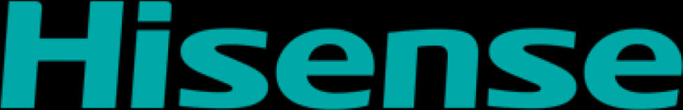 Hisense Logo Teal Background