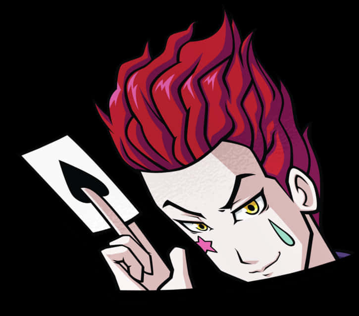 Hisoka Magician Anime Character