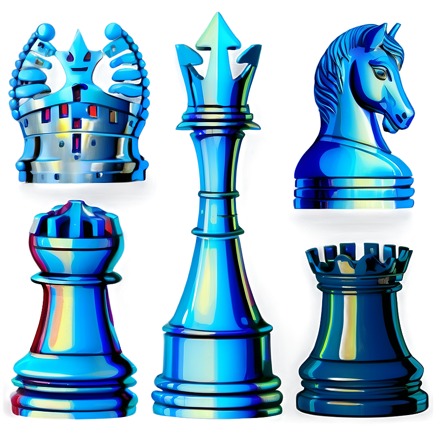 Historic Chess Pieces Collection Png Iik