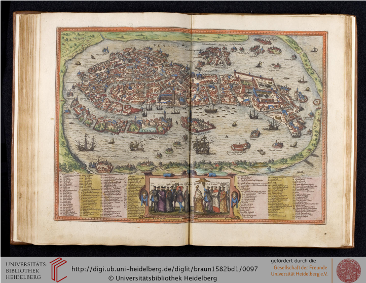 Historic_ Map_of_ Venice_ Illustration