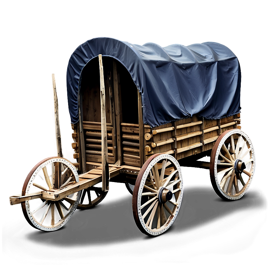 Historic Trail Covered Wagon Png Pmo42