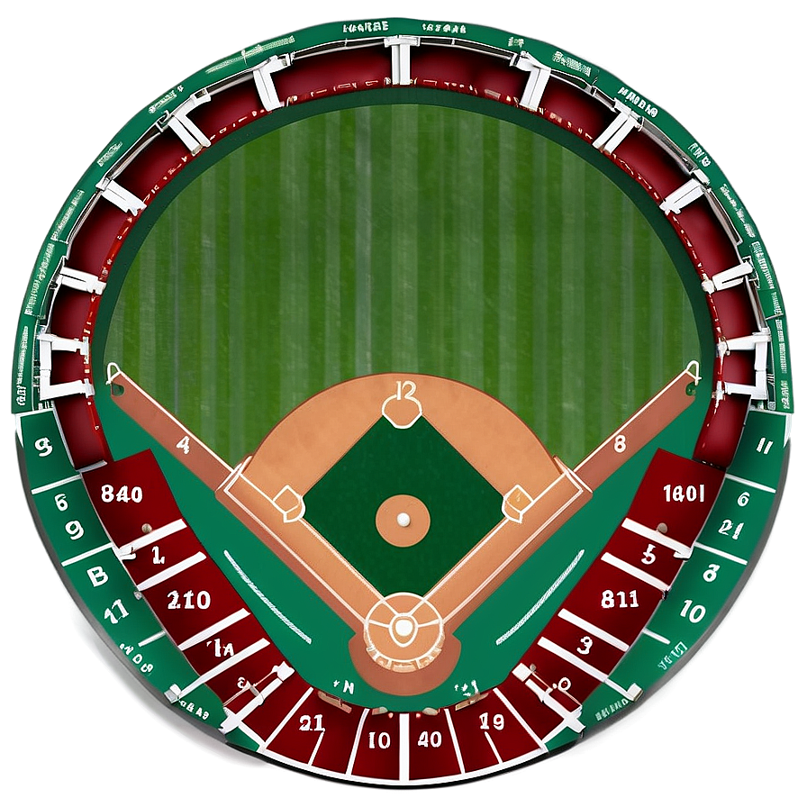 Historical Baseball Field Design Png 39