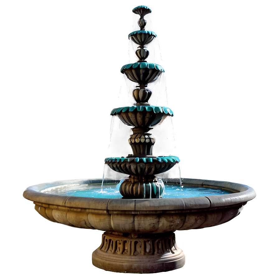 Historical City Fountain Png Jkt90