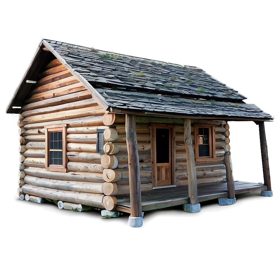 Historical Log Cabin Landmark Png Uts30