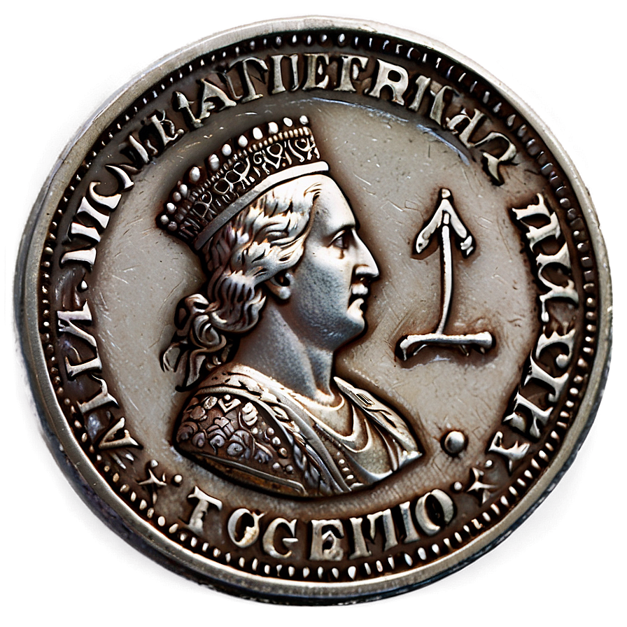 Historical Silver Coin Png Xqx