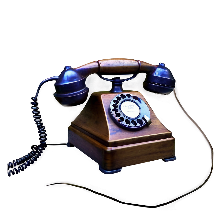 Historical Telephone Art Png Mkr Image