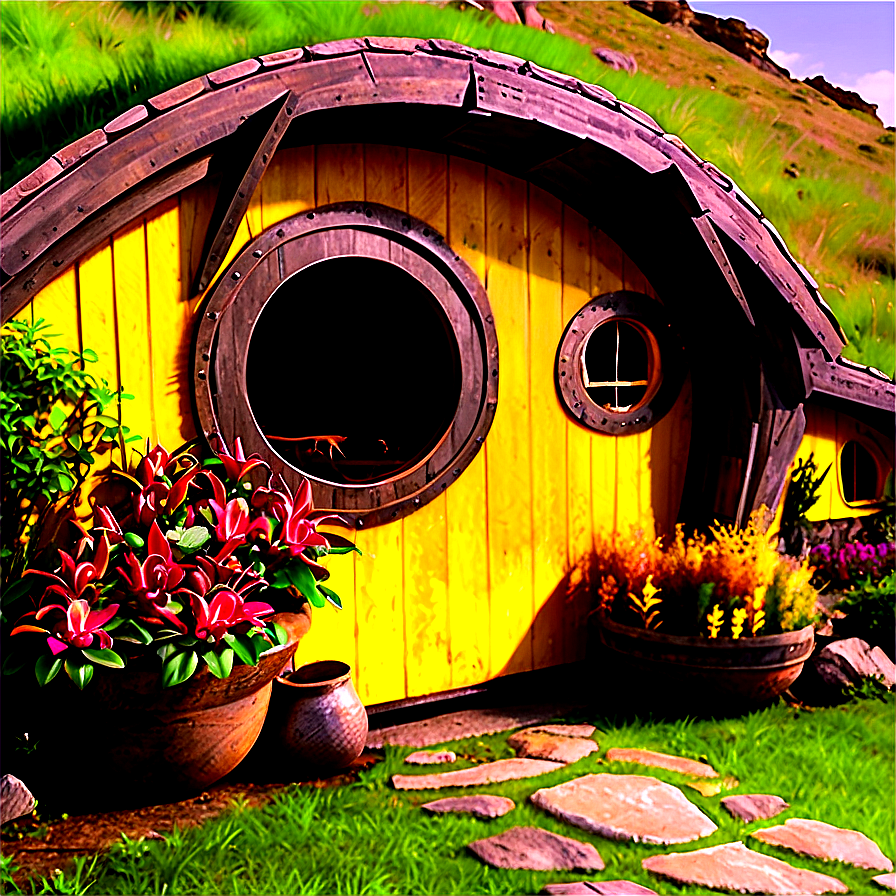 Hobbit Houses Png Fmo