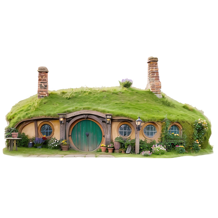 Hobbiton Movie Set Png 21