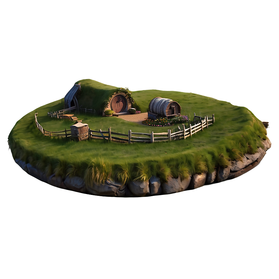 Hobbiton Movie Set Png Aoe50