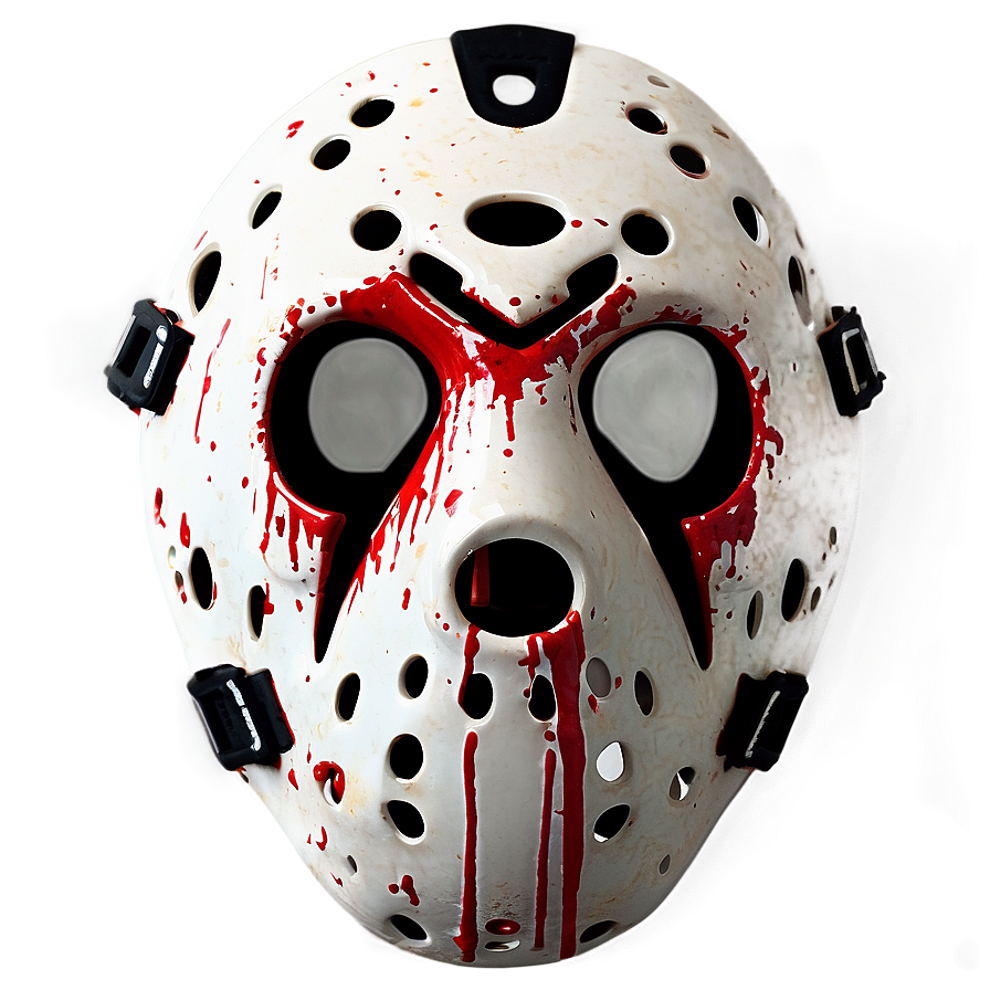 Hockey Mask With Blood Splatter Png 06212024