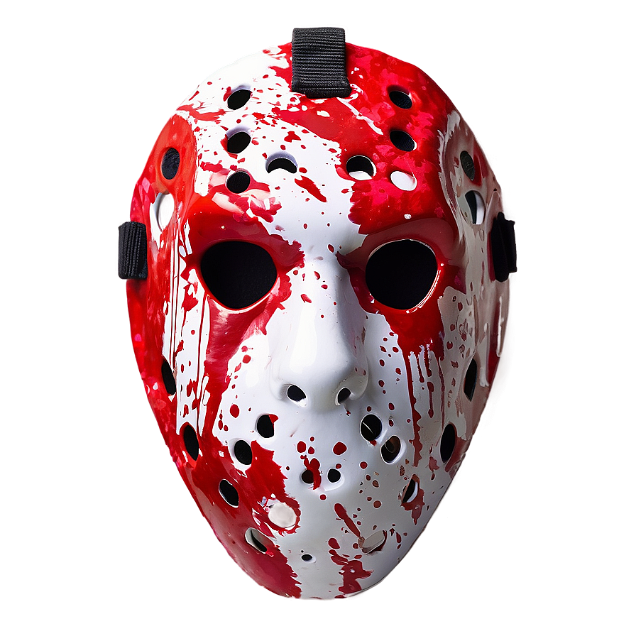 Hockey Mask With Blood Splatter Png 12