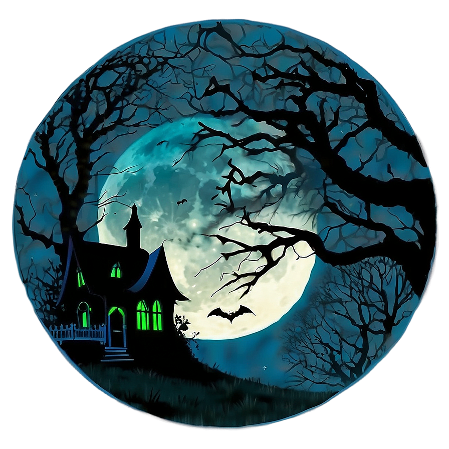 Hocus Pocus Eerie Full Moon Png 63