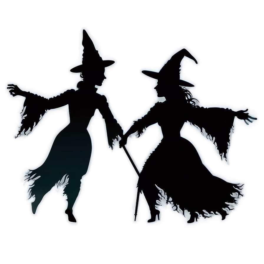 Hocus Pocus Witch Silhouette Png 8