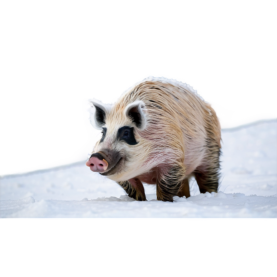 Hog In Snow Png Mgo