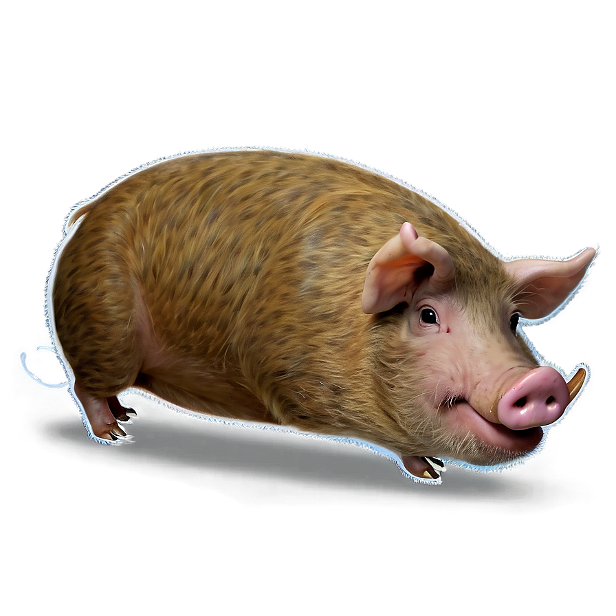 Hog Side View Png 06252024