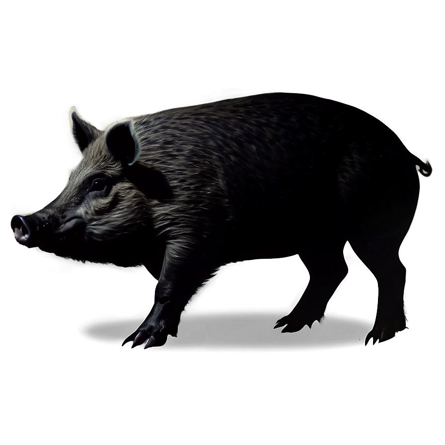 Hog Silhouette Png 06252024