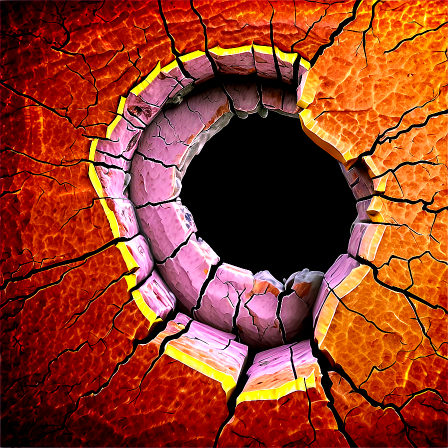 Hole Crack Damage Png 17