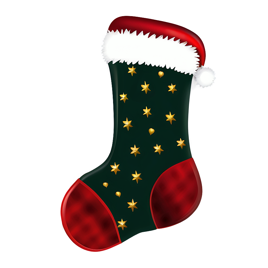 Holiday Christmas Stocking Png Efl